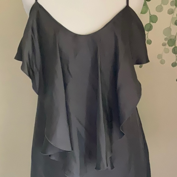 Susana Monaco gray slip dress - Picture 3 of 7